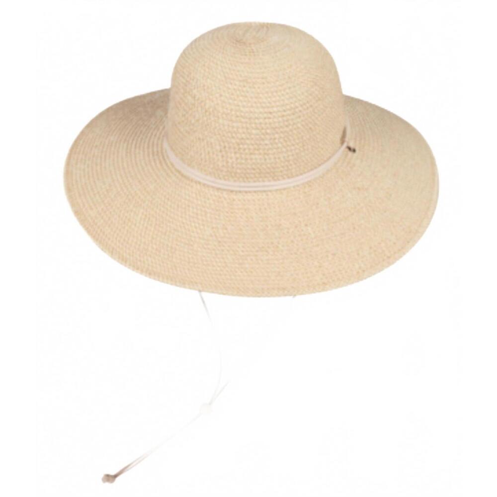 NEW KOORINGAL women's wide brim genovieve hat in natural - Picture 3 of 3